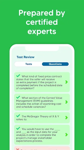 PMI PMP Exam Prep Test 2025 screenshot 6