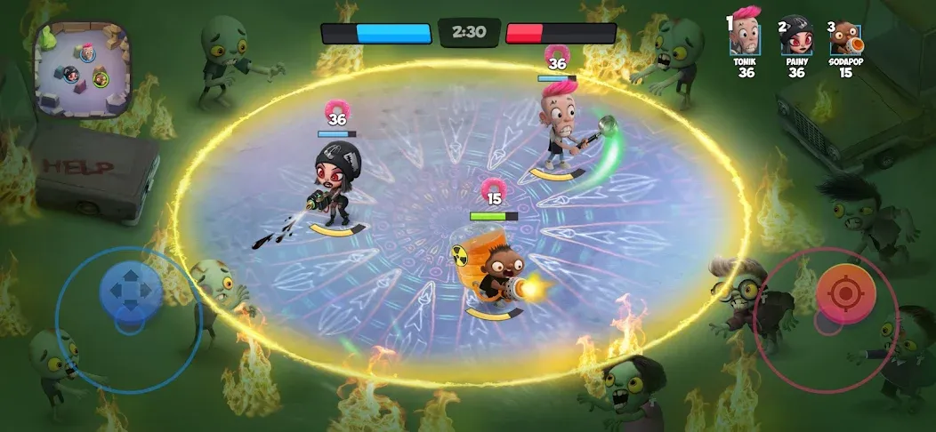 Donut Punks: Online Epic Brawl screenshot 10