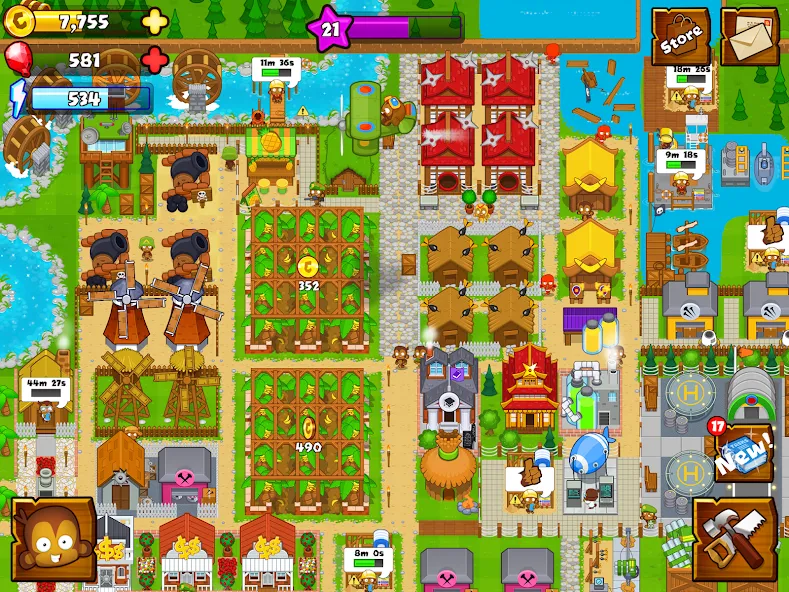 Bloons Monkey City screenshot 11