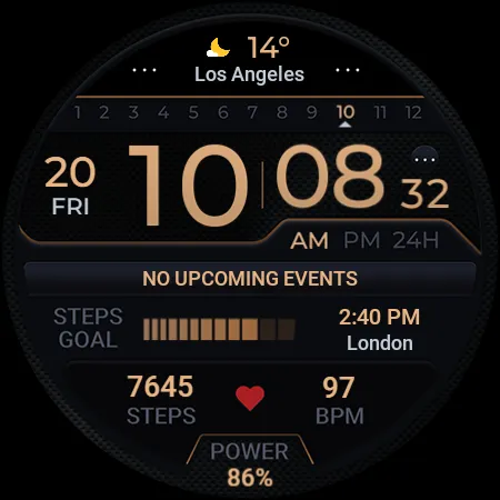 TVV02 Elegant Watch Face screenshot 8