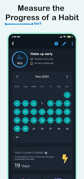 Habit360 Habit Tracker & To-do screenshot 3