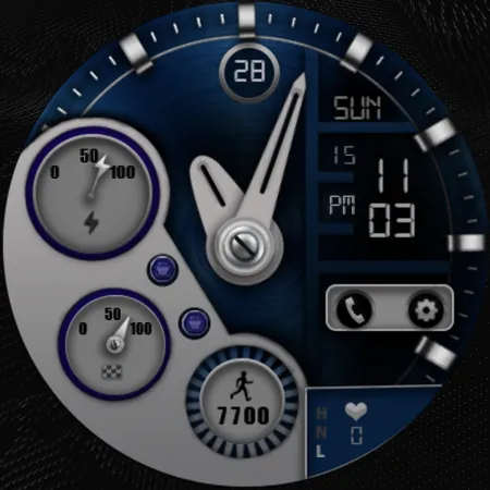 W-Design WOS053 - Watch Face screenshot 7