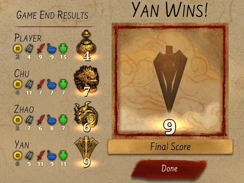 Reiner Knizia Yellow & Yangtze screenshot 10