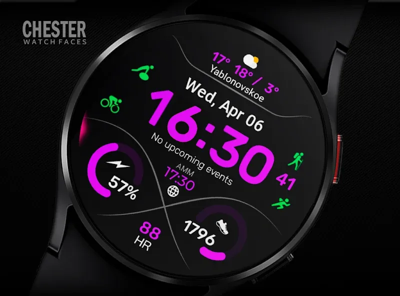 Chester Serenity watch face screenshot 5