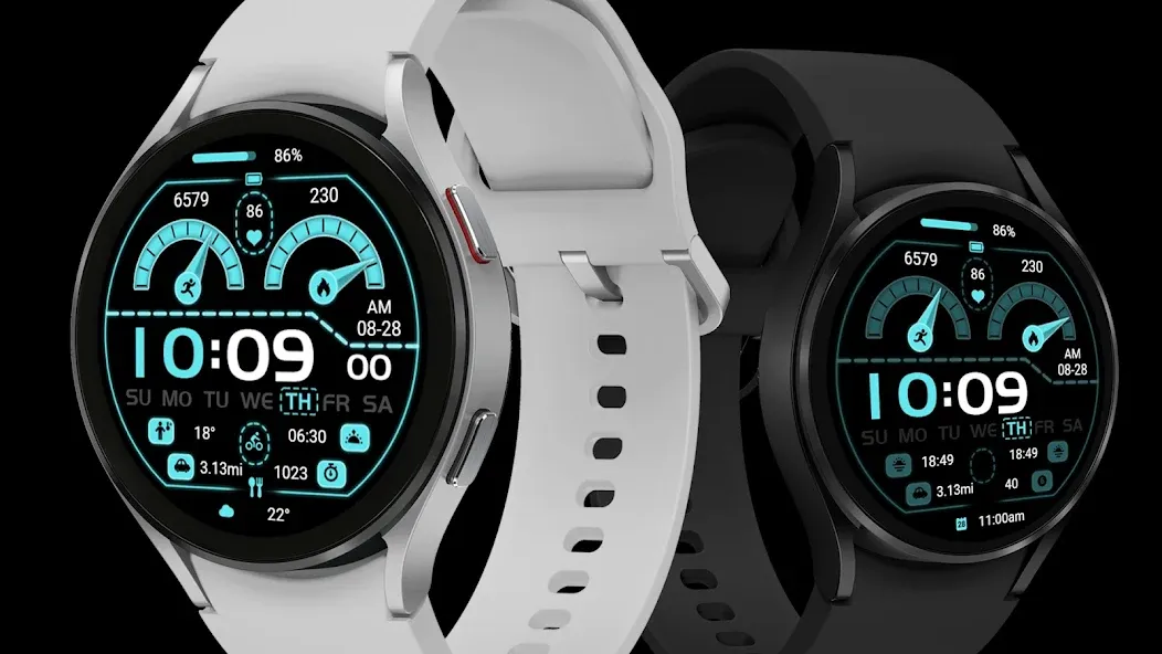 Blue Light Function ZKin Watch screenshot 4