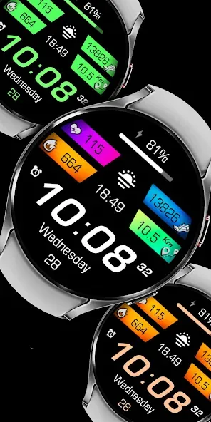 Colorful Fitness Tracker 33 screenshot 2