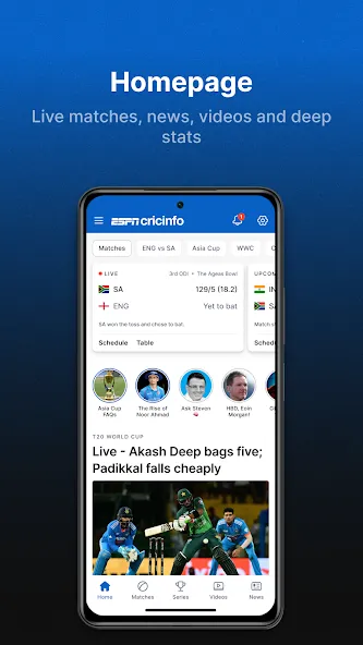ESPNcricinfo - Live Cricket screenshot 4
