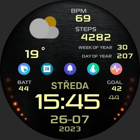 PW81 Big Digital Weather Watch screenshot 36