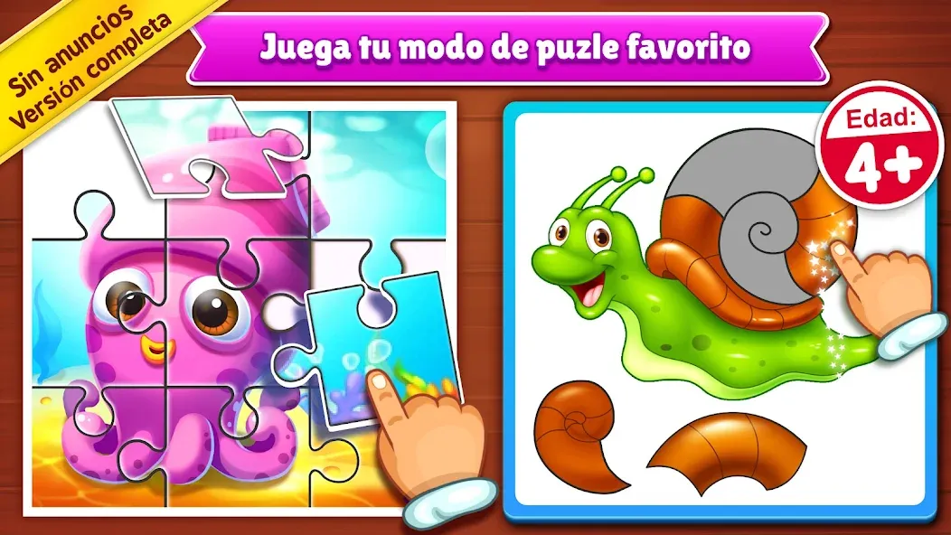 Juegos rompecabezas para niños screenshot 1