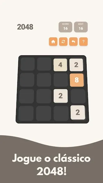 2048 Nexus screenshot 1