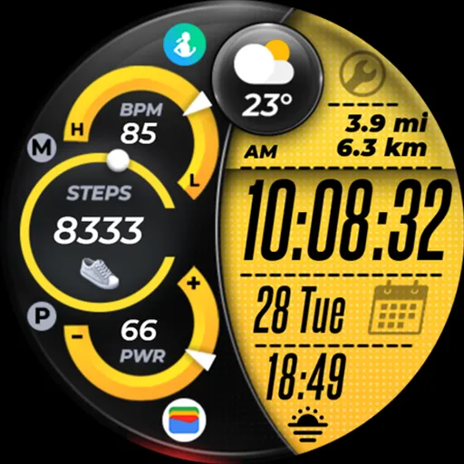 OMG 289 - Digital Watch Face screenshot 22