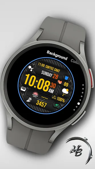Digital Watch Face MB368 screenshot 8