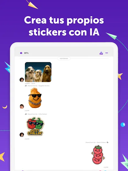 Kinzoo: Fun All-Ages Messenger screenshot 19