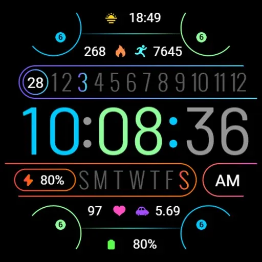 ZKin Watch Color Line Data screenshot 8