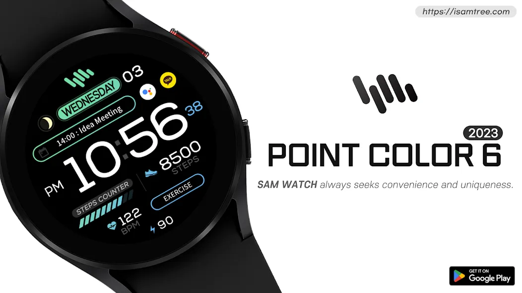 SamWatch PointColor 6 2023 screenshot 1