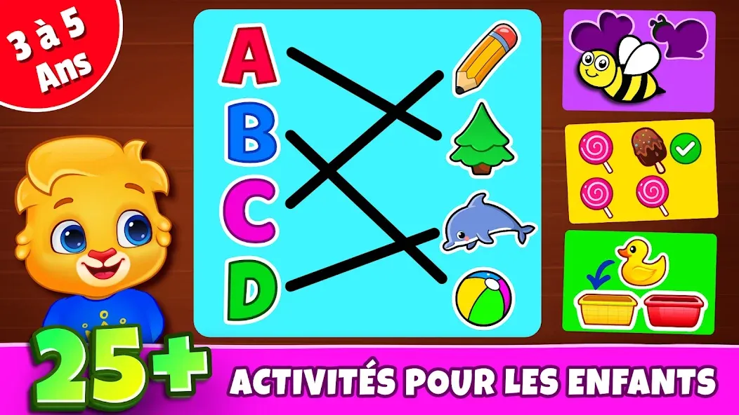 Jeux pour enfants: 3 à 7 ans screenshot 1
