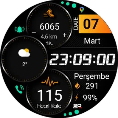 SO1K11 Sport Watchface screenshot 31