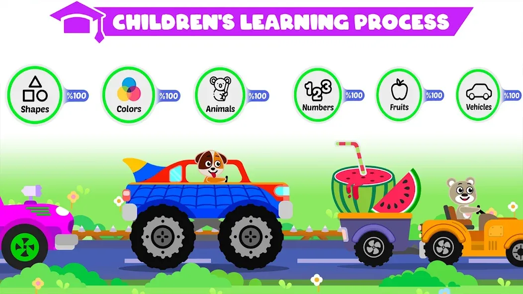 Learn with Cars Kids & Toddler screenshot 19
