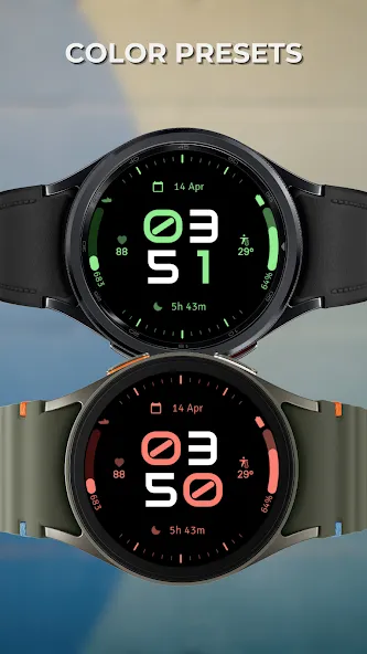EXD156: Digital Watch Face screenshot 8