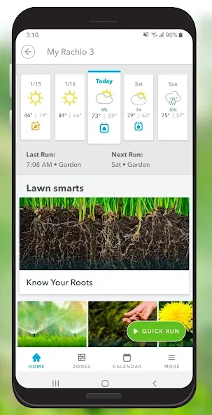 Rachio screenshot 1