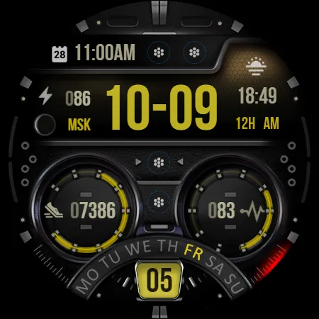 KF138 Watch face screenshot 11
