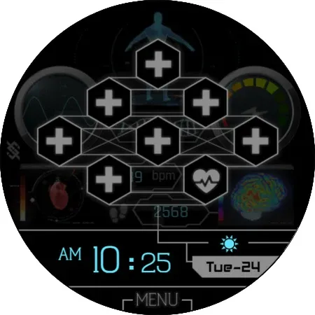 BFF36- Technology Health HUD screenshot 20
