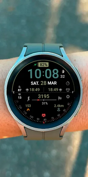 DIGI SERAS Watch face screenshot 6