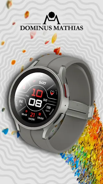 DM024 Creative Smartwatch Face screenshot 1