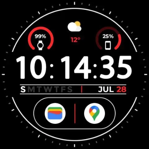 Night ver 21 - watch face screenshot 24