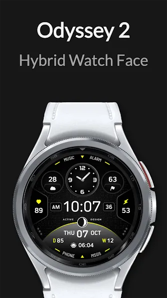 Odyssey 2: Hybrid Watch Face screenshot 7