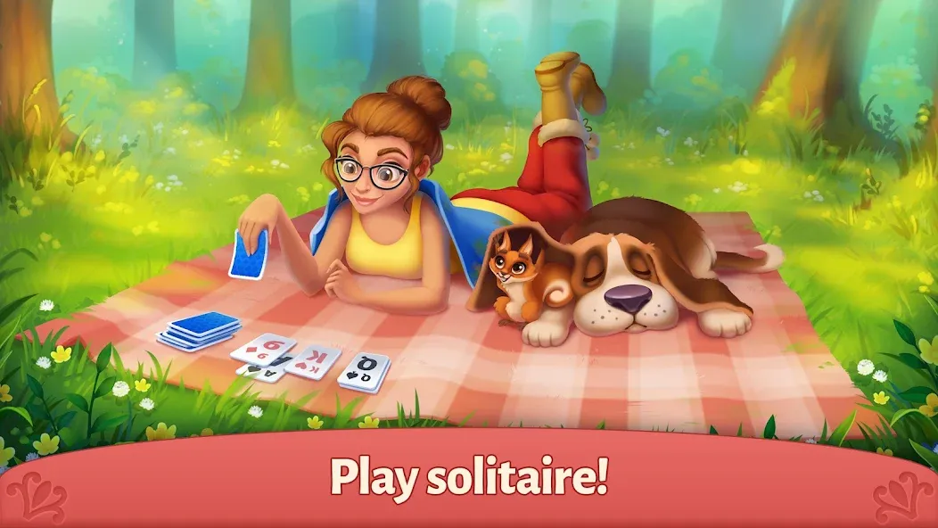 Solitaire Grove - Tripeaks Zen screenshot 1