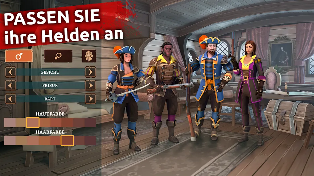 Piraten-Überlebens-Rollenspiel screenshot 2