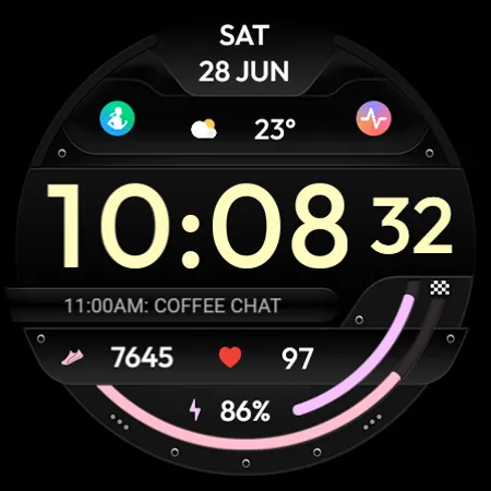 TVV Workout 5 Watch Face screenshot 12