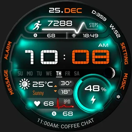ML2U 361 Watch Face screenshot 27