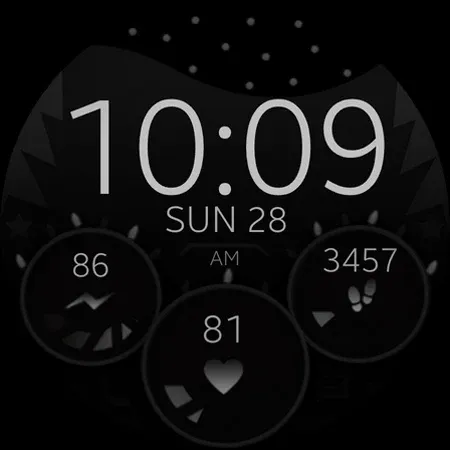 Christmas animated watch face screenshot 11