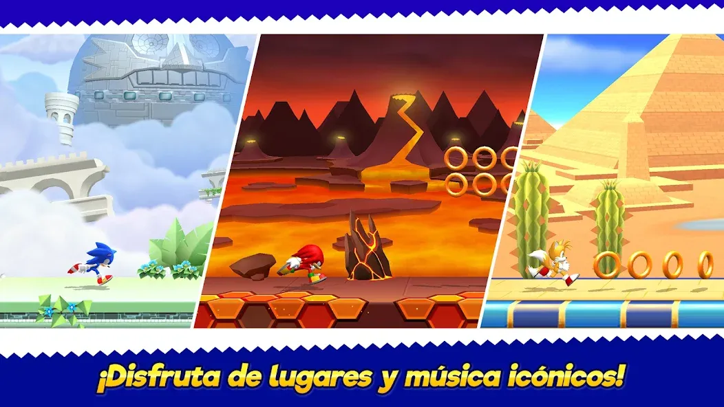 Sonic Runners Adventure juego screenshot 2