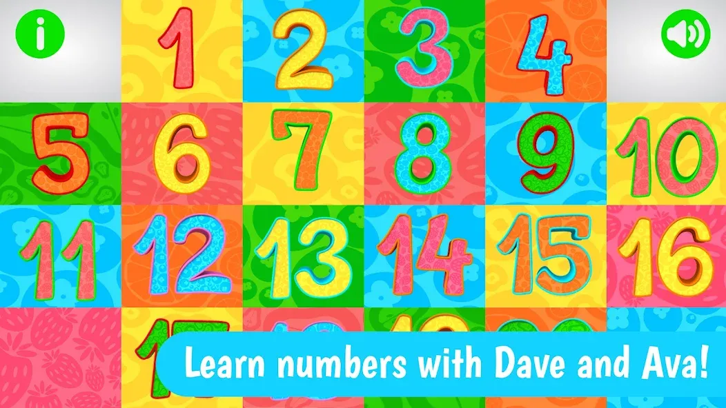 Numbers from Dave and Ava screenshot 1
