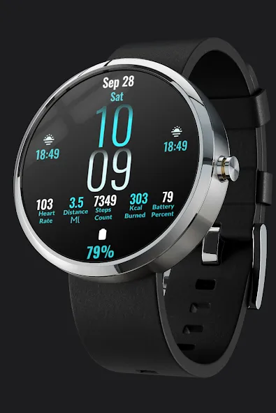 CC Clean 11 Watch Face screenshot 1