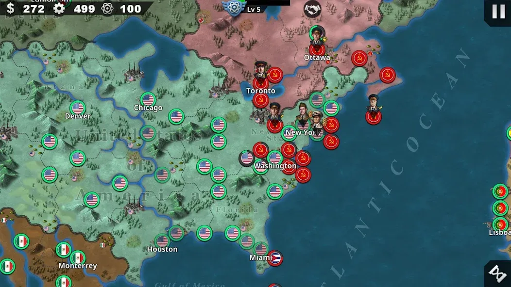 World Conqueror 4-WW2 Strategy screenshot 3