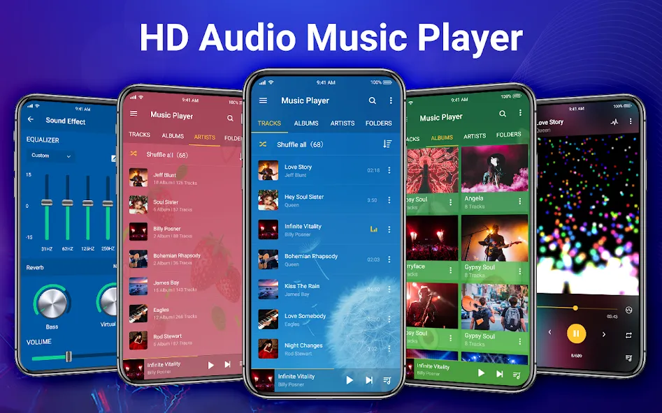 Musik-Player - Bass-MP3-Player screenshot 1