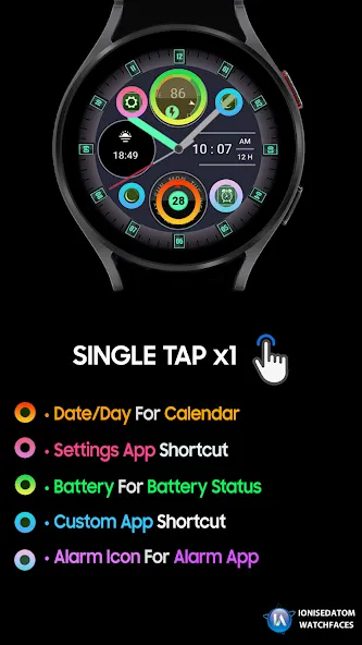 IA50 Hybrid Watchface screenshot 5