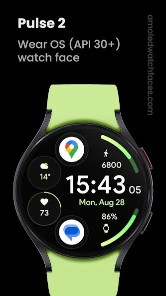 Pulse 2: Watch face screenshot 1