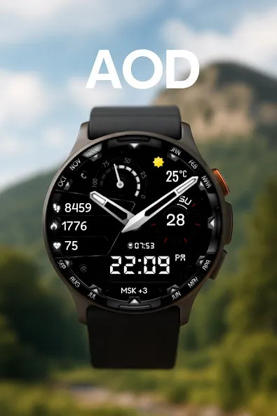 Finter Hybrid Watch Face screenshot 8