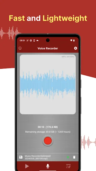 보이스 레코더-프로 레코더 screenshot 2