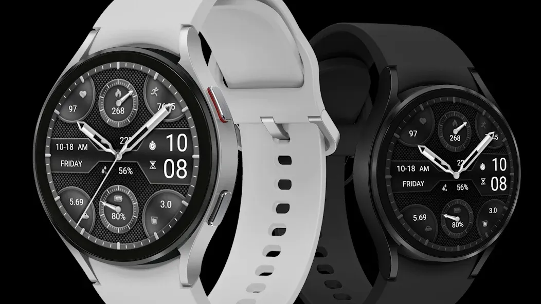 Carbon Fiber Texture ZKinWatch screenshot 1