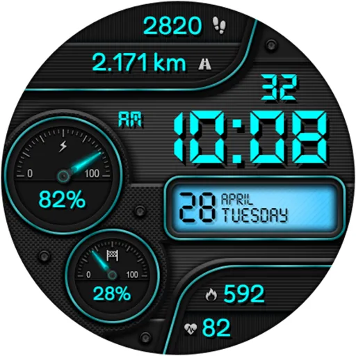 DIGI WAXARAT CTS90 Watch face screenshot 21