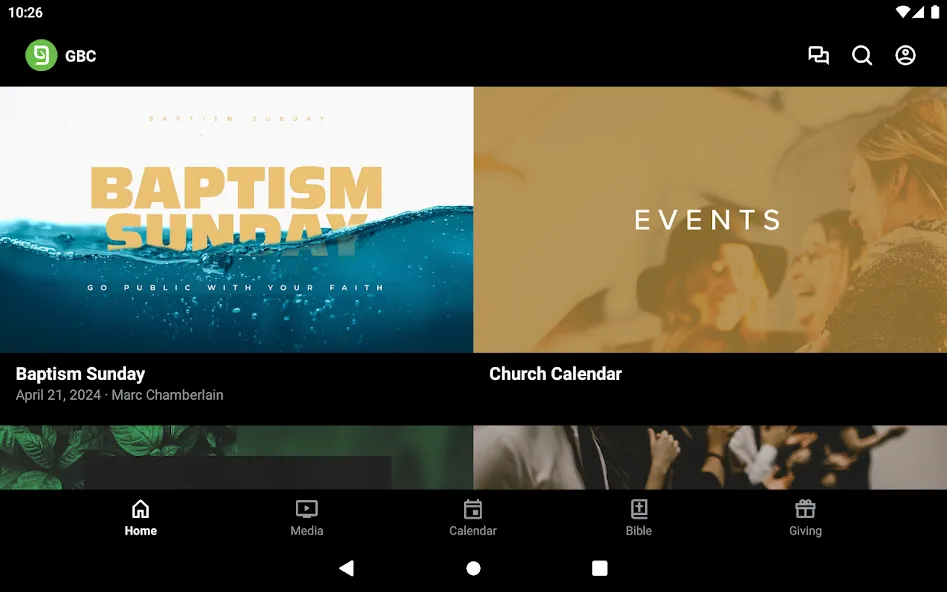 Genesis Bible Church Scio screenshot 4