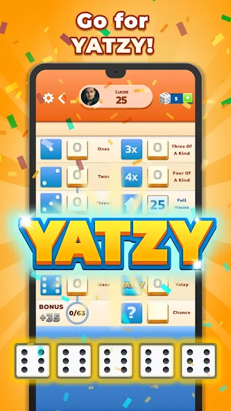 Yatzy - Fun Classic Dice Game screenshot 14