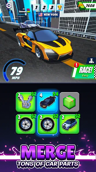 Super Car Merge screenshot 1