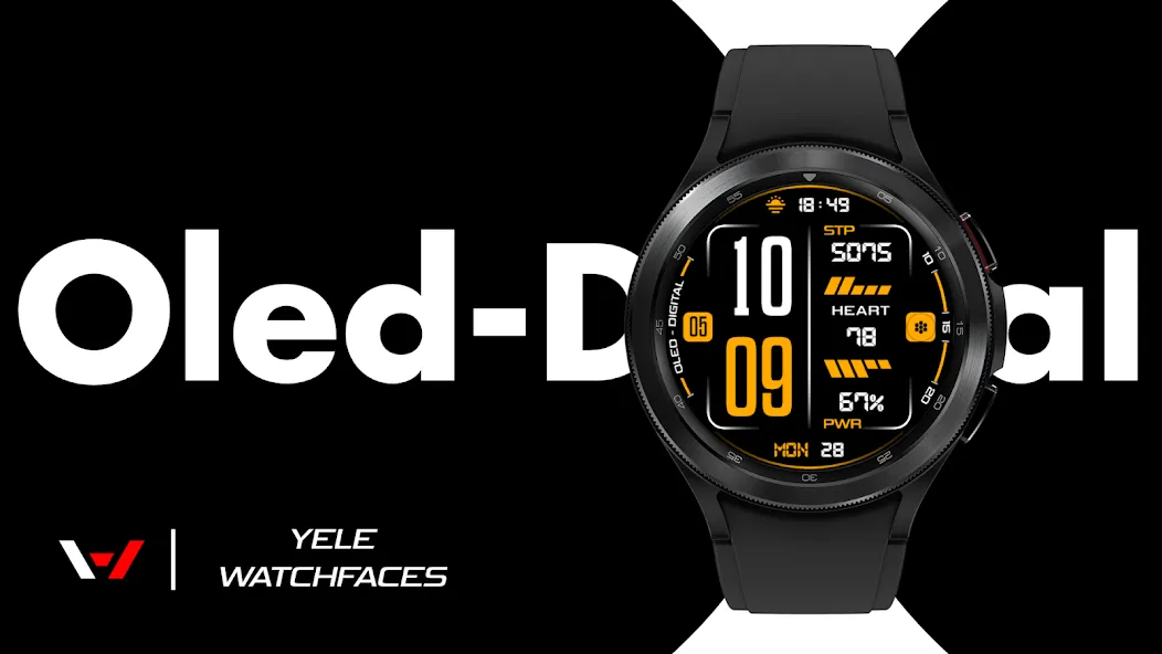 Oled - Digital v3 | watch face screenshot 9